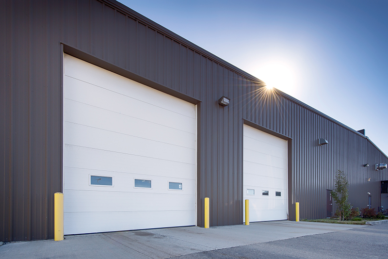 Commercial garage door service
