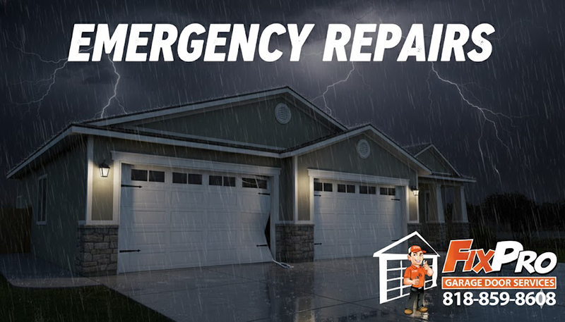 Emergency garage door repair